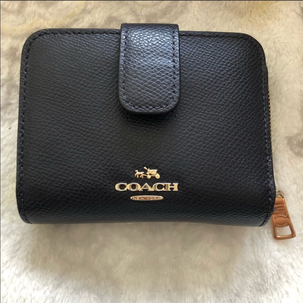 🔥sale🔥Coach wallet in good condition color blue